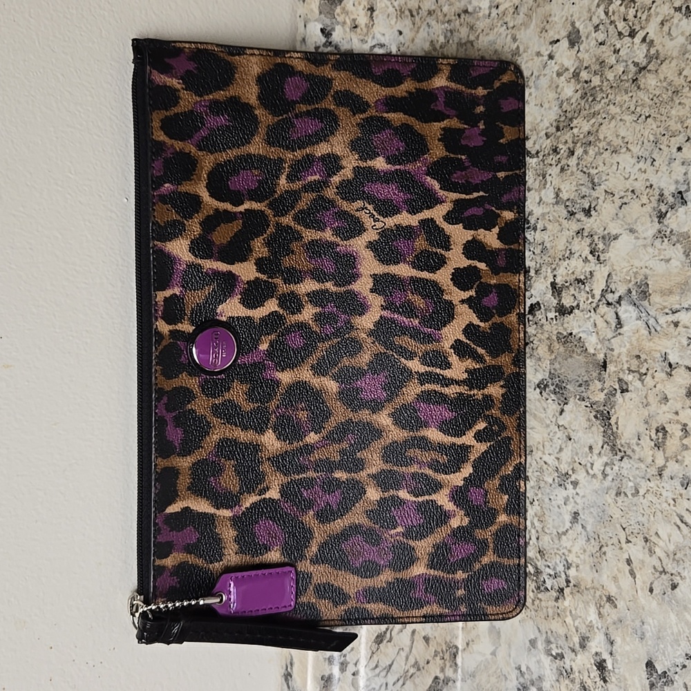 Coach pouch